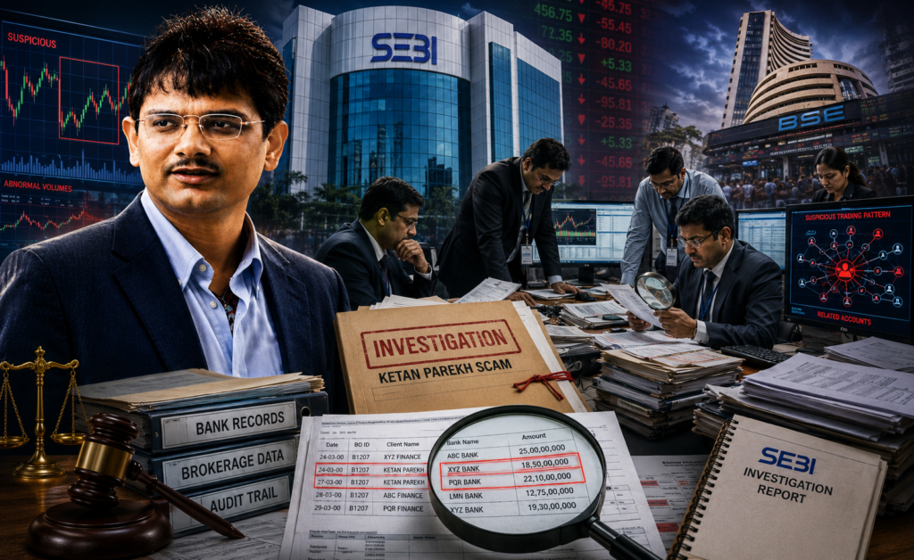 SEBI investigation in Ketan Parekh Scam